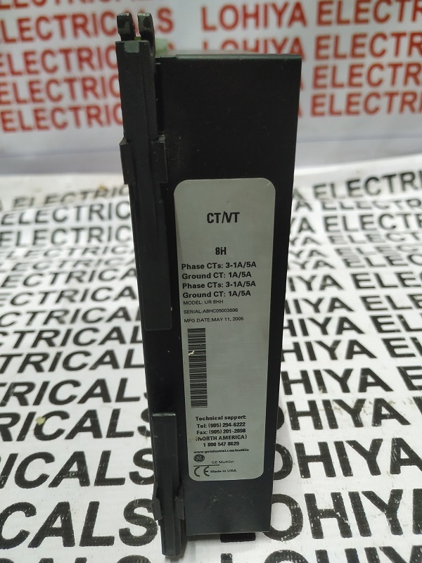 Ge Multilin Ur 8hh Ct/vt 8h Module