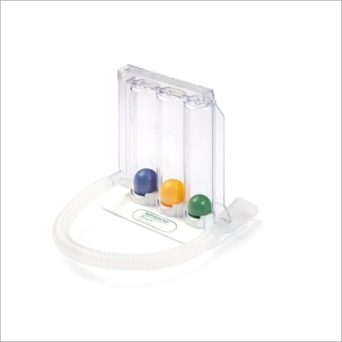 Romsons Respirometer - 3 Stage Chamber Design | Efficient Oxygen And Carbon Dioxide Exchange, Dis-assemblable For Easy Cleaning, Transparent For Easy Monitoring