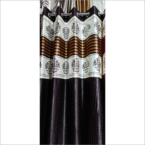 Multicolor Living Room Sliding Door Curtain