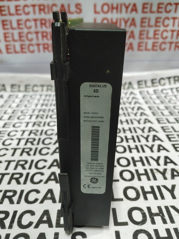 Ge Multilin Ur 6dh Digital I/o 6d Module