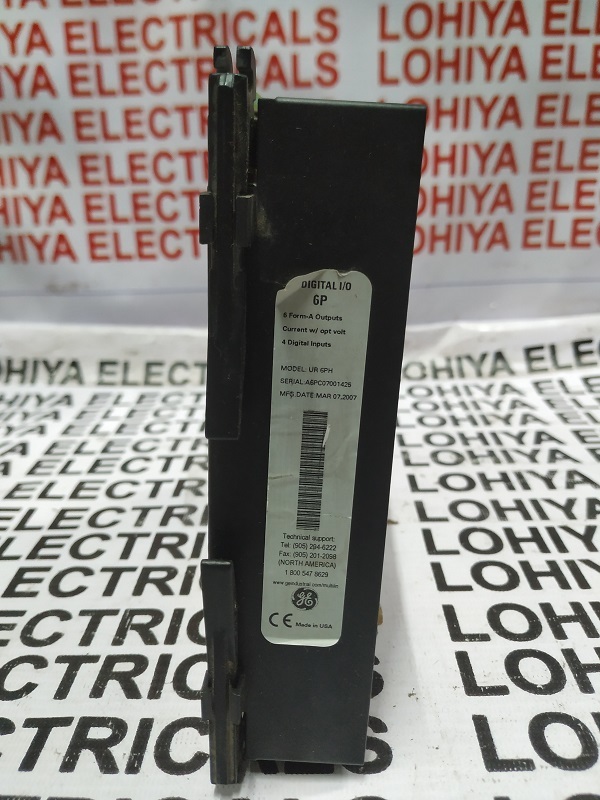 Ge Multilin Ur 6ph Digital I/o 6p Module