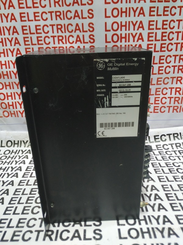 Ge Digital Energy Multilin Cioh1j4hi Remote Digital I/o Module