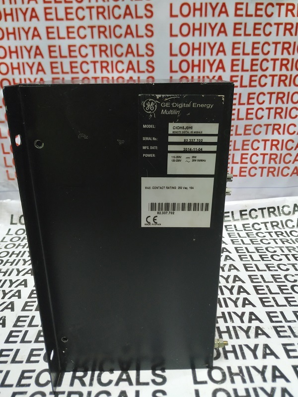 Ge Digital Energy Multilin Cioh5j0hi Remote Digital I/o Module