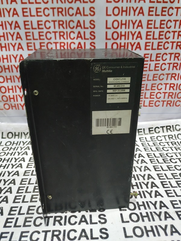 Ge Digital Energy Multilin Cioh1j1hi Remote Digital I/o Module
