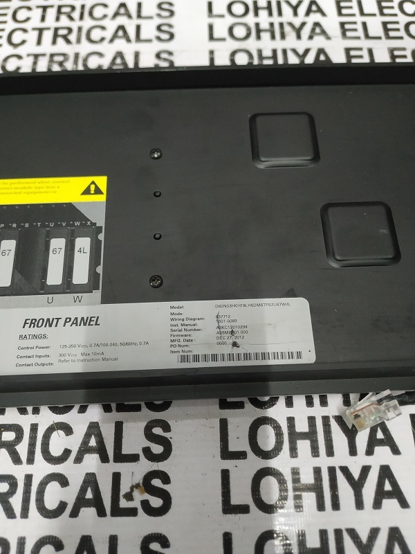 Multilin D60 Line Distance Protection System D60n03hkhf8lh6dm6tp67u67w4l