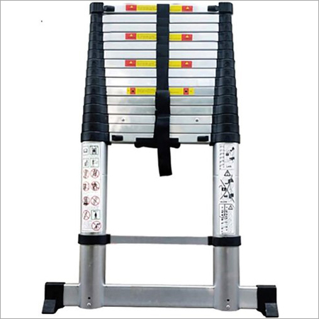 Aluminum Step Ladder - 19.5 Feet (6.0 Meter) | Silver Finish, 150 kg Load Capacity, 1.6-inch Stepping Thickness, 1 Year Warranty