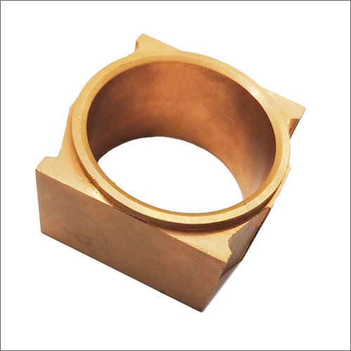 Front Cam Block - Bronze Material, Polished Finish, Golden Color | Industrial Radial Cam Valve Control System
