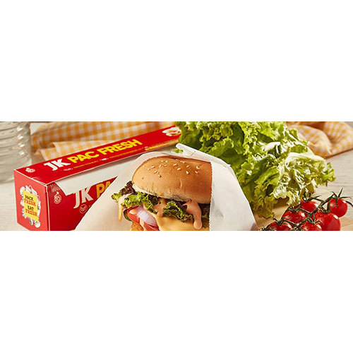 Food Wrapping Paper - 40 GSM, 50 Micron Caliper | Smoothness 150 Ml/Min, Porosity 200 Ml/Min, Burst Factor 30, Breaking Length 7500/4500 Meter, Tear Factor 60