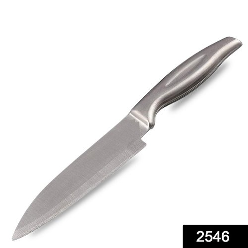 10 Inch 2546 Premium Stainless Steel Knives - Silver, 10 Inch Blade Size | Ideal for Chopping, Slicing, Dicing, Ergonomic Handle Design