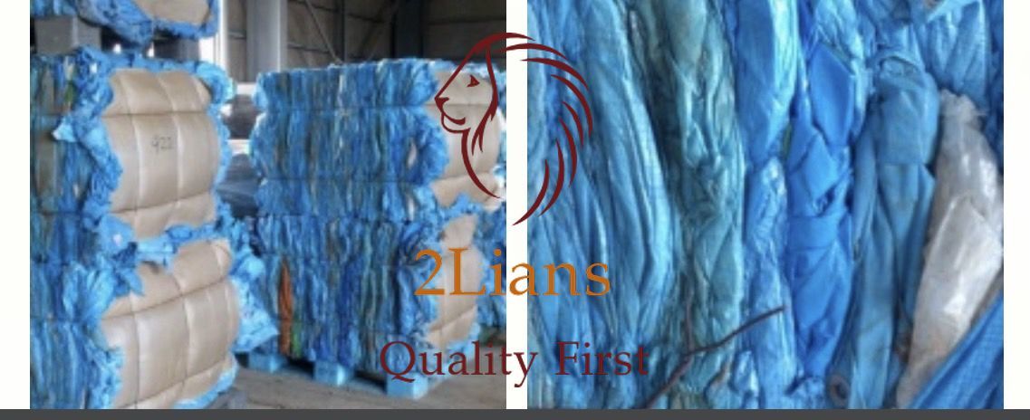 High-density Polyethylene Hdpe Sheet Blue Color Plastic Scrap