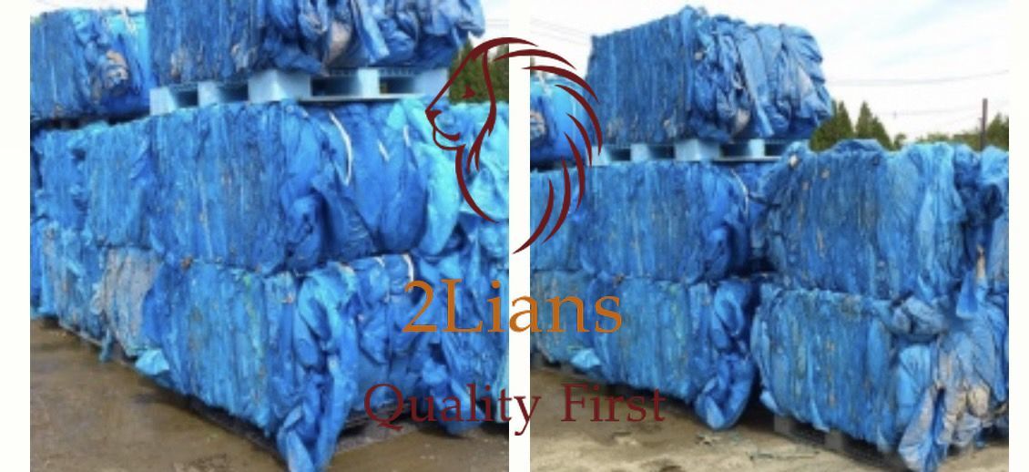 High-density Polyethylene Hdpe Sheet Blue Color Plastic Scrap