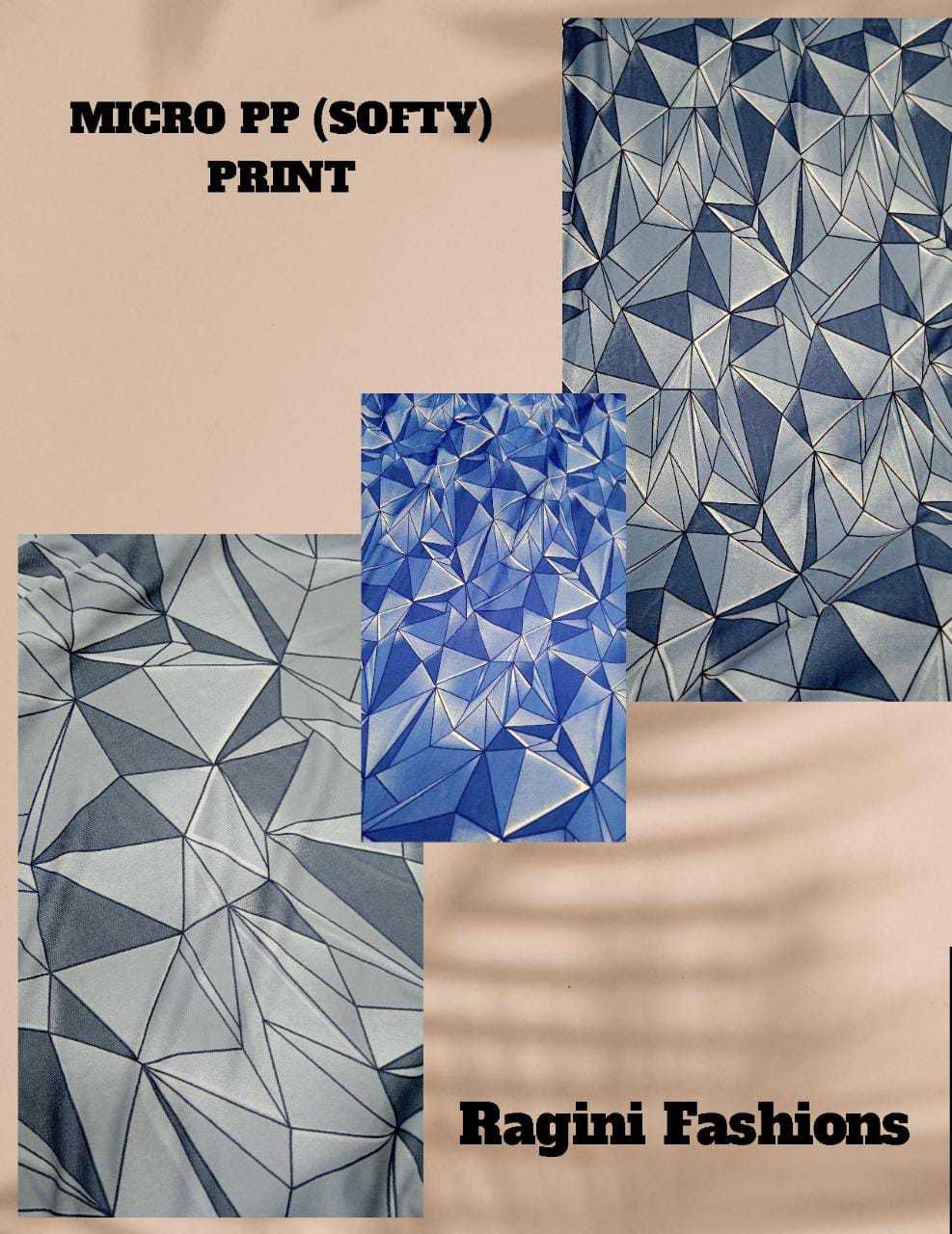 Polyester Micro P.p Softy Print Fabric - 60 Inch Width, 175 Gsm | Exceptionally Soft, Quick Dry, Stretchable, Washable