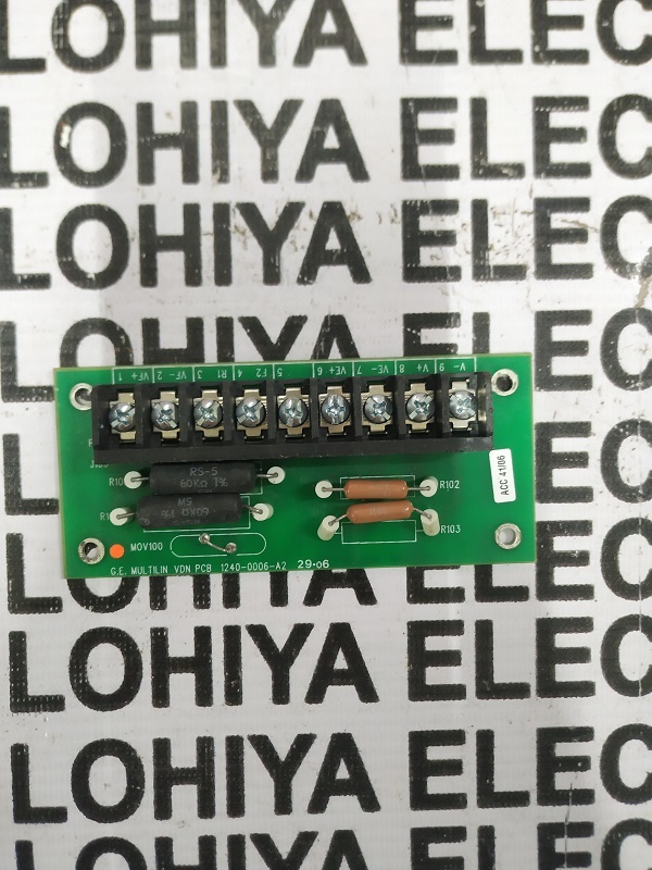Ge Multilin Vdn Pcb 1240-0006-a2 Pcb Card