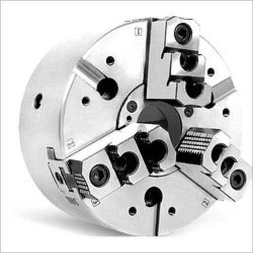 Cnc Power Chuck - Carbon Steel, 3 & 4 Jaws, Hydraulic Power Source | Automatic Operation, 01 Year Warranty, Enhanced Performance