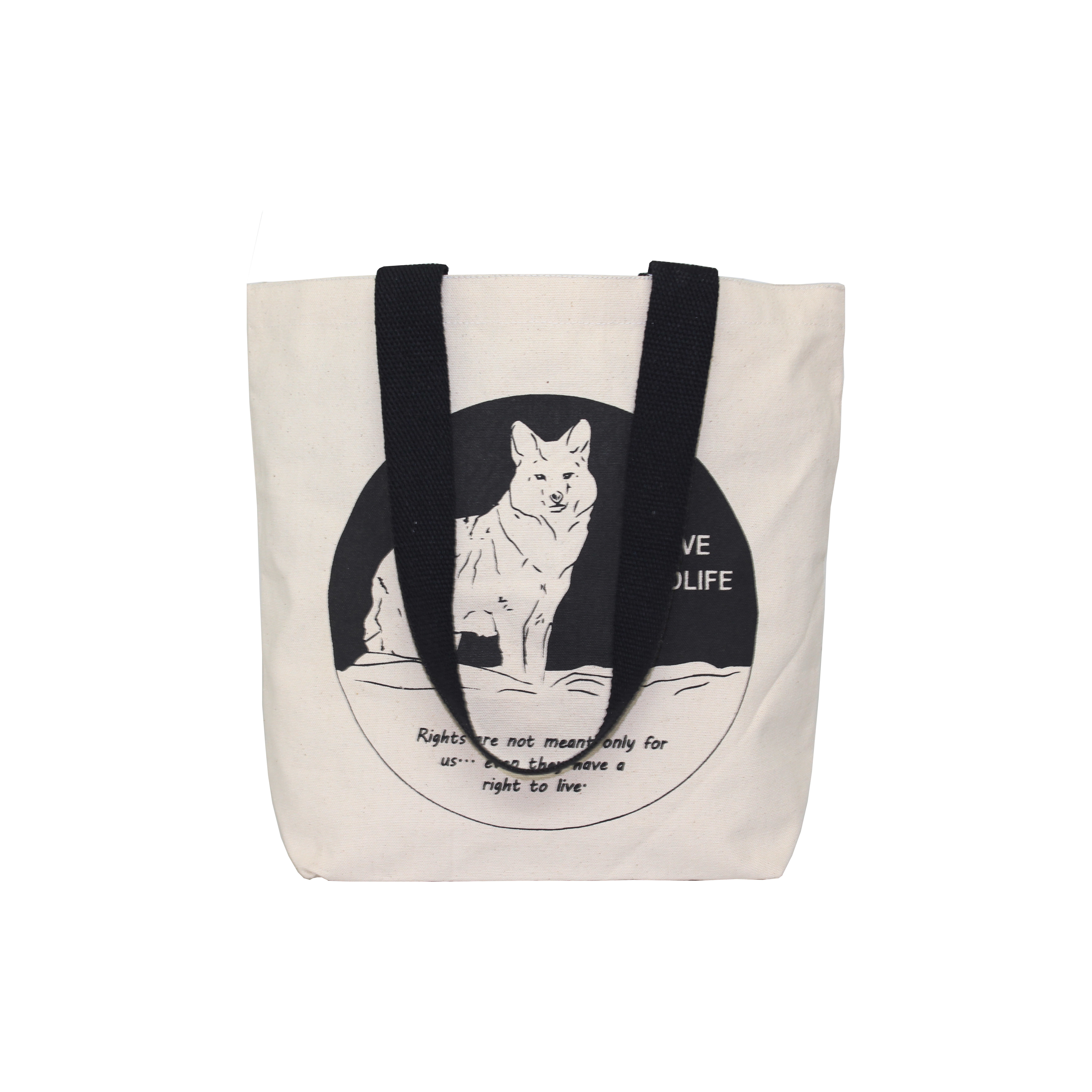 10 Oz Canvas Beach Bag With Cotton Web Handle Capacity: 5 Kgs Kg/day