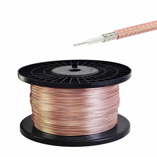 RG 316 Cable - 1 Conductor, 0.94 mm Conductor Diameter, Indoor/Outdoor Insulation, Brown PVC Jacket | Heat Proof, 3 GHz Dummy Load Variants