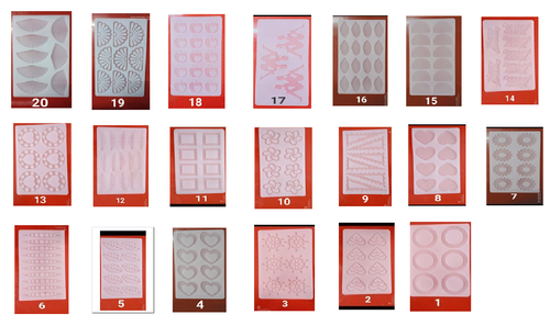 सिलिकॉन गार्निशिंग शीट्स