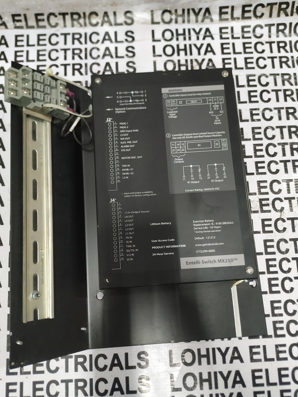 Ge Zenith Entelli-switch Mx250 Controller & Manual