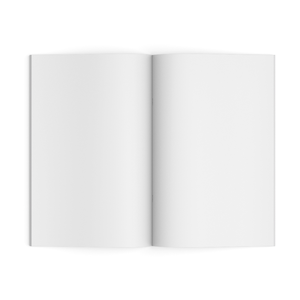 A5 Book Unrulled 76 Pages Center Pinning
