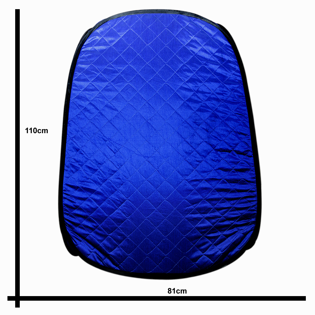 Fuleza Portable Steam Sauna Bath - Fiber Material, 110x83x83 Cm, Blue | Stress Reducer, Weight Loss Aid, Detoxification Benefits