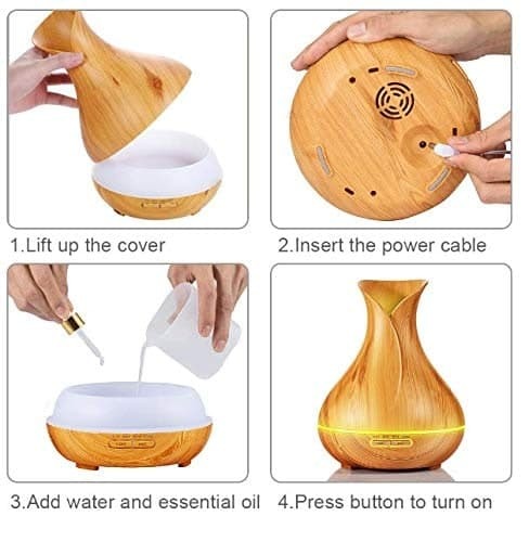 Big Pot Wooden Humidifier