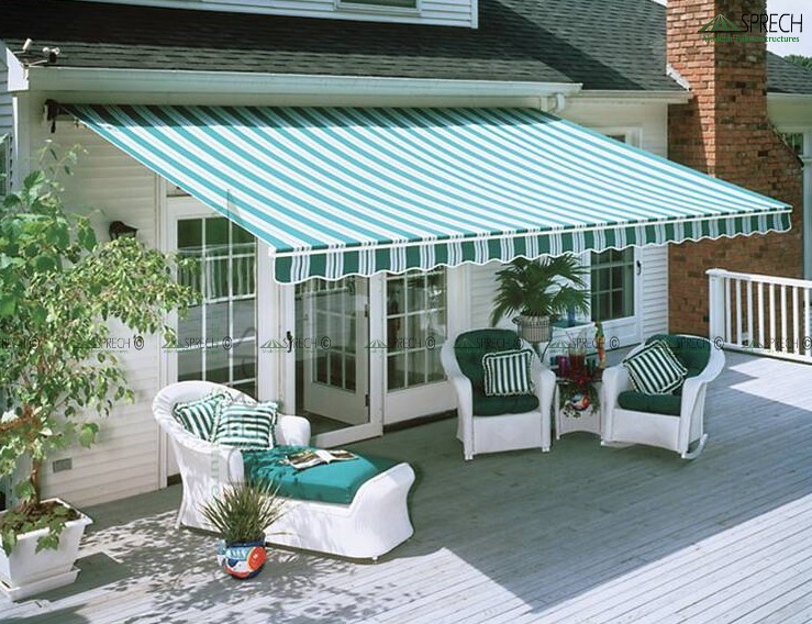 Awning Canopy - Color: Red