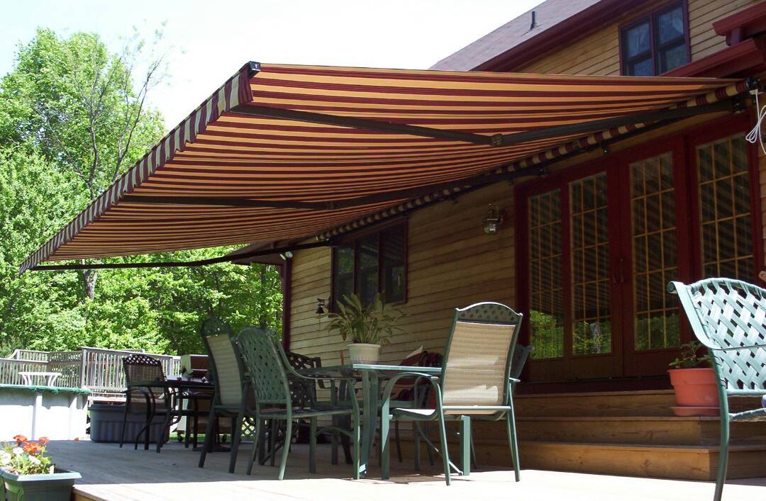 Awning Canopy - Color: Red