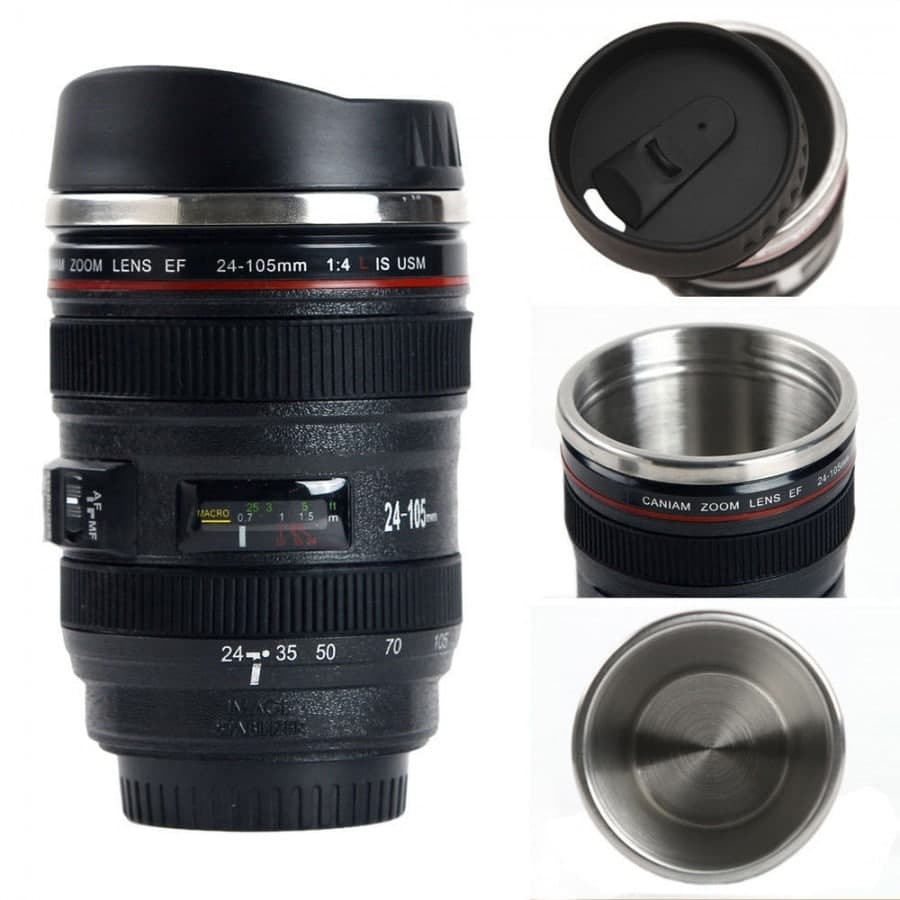Big Camera Lens Mug