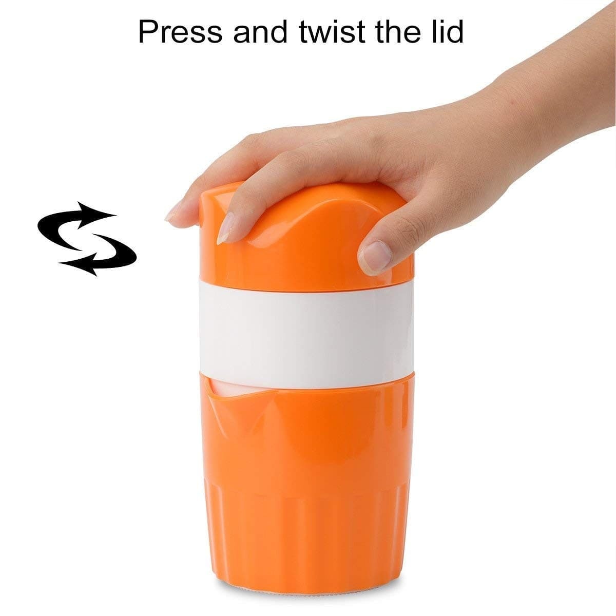 Manual Hand Juicer With Strainer And Container