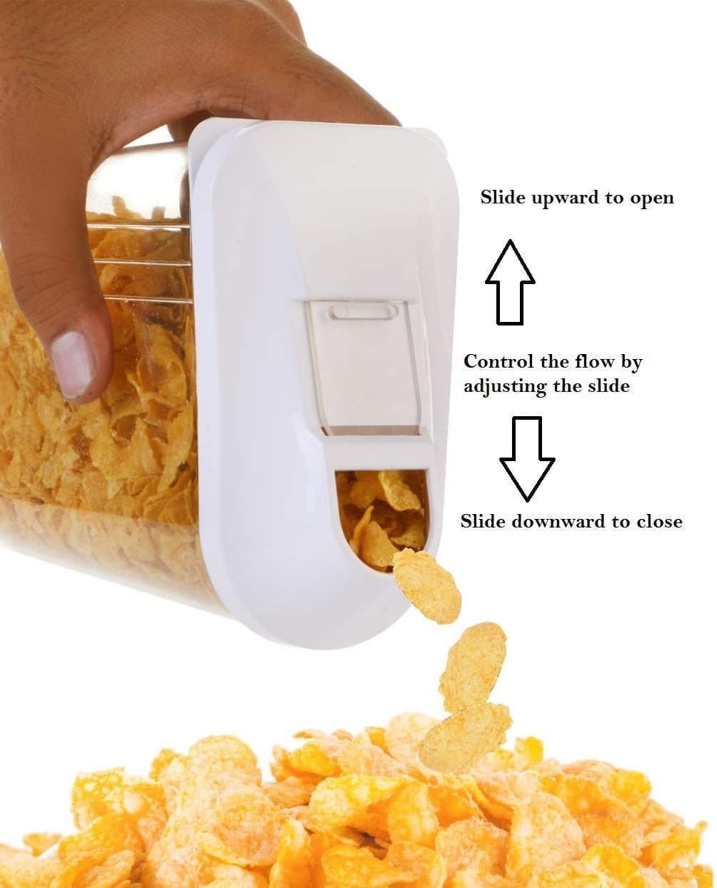 Set Of 6 750 Ml Easy Flow Kitchen Container
