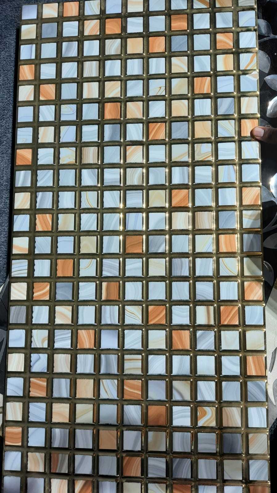 Rectangle Golden Highlighter Tiles