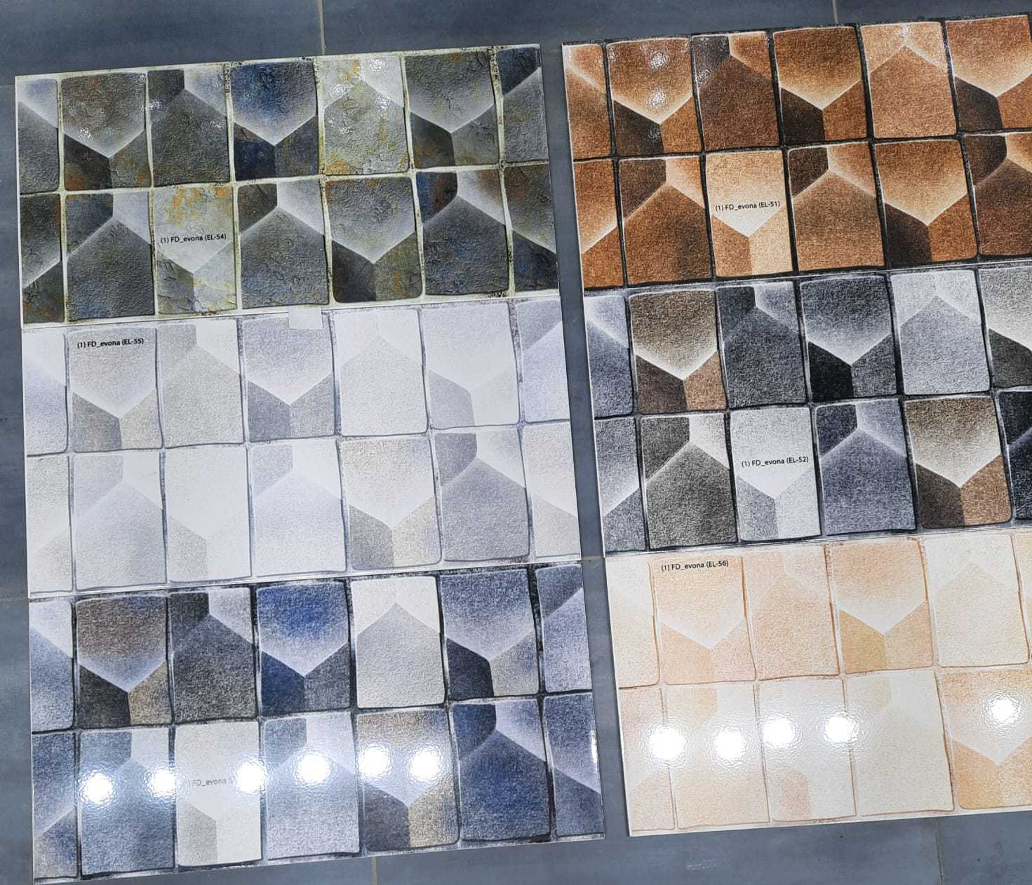 Porcelain 3 D Wall Tiles