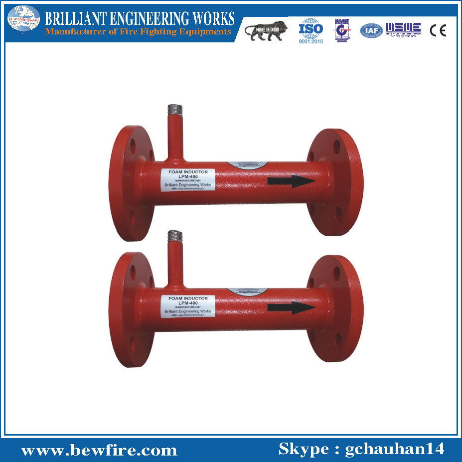 Foam Inline Inductor - Aluminium Alloy, 390x190x165 Mm, Yellow Color, 4.2 Kg Weight, Industrial Application, 1 Year Warranty