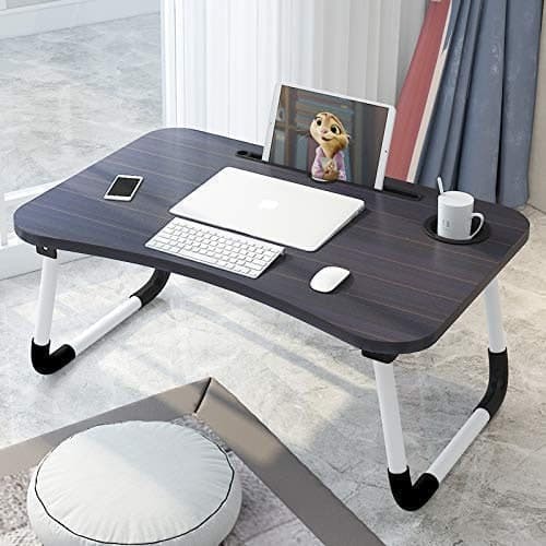 Black Foldable Laptop Table