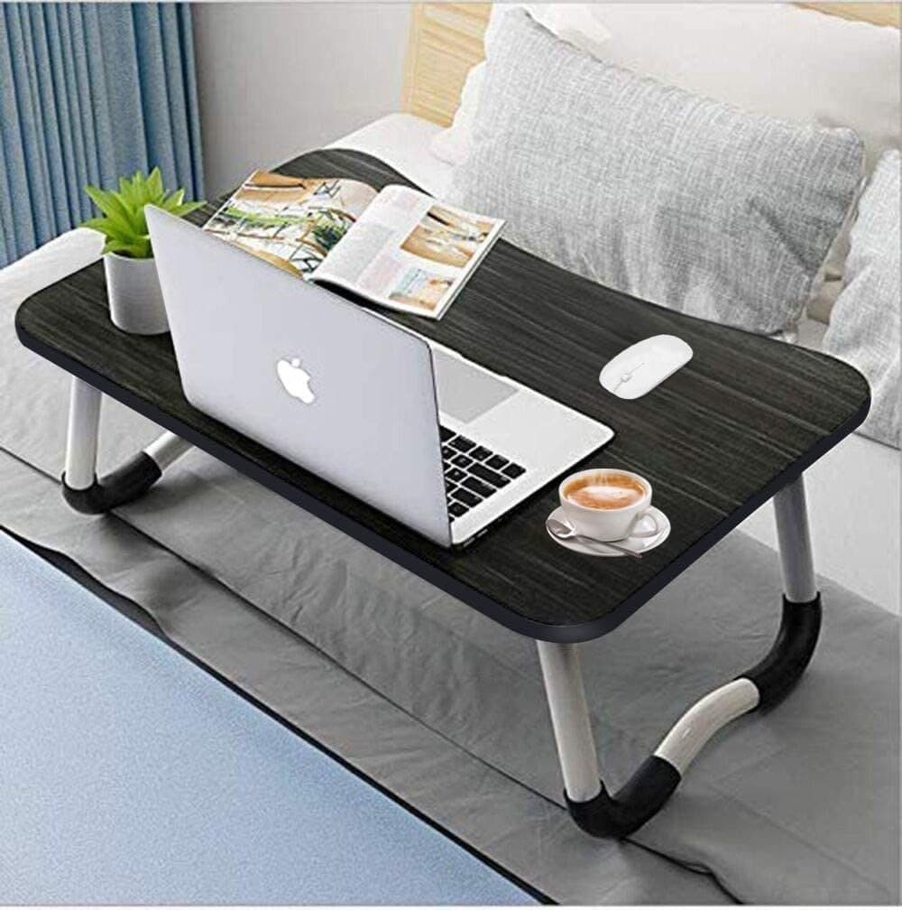 Black Foldable Laptop Table