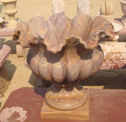 Rainbow Stone Planter