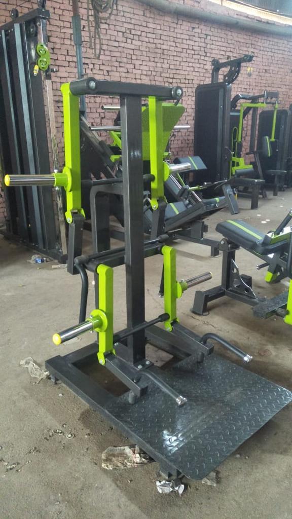 Lateral Raise Hammer Machine - 12 Gauge Apollo Isi Pipe, Customized Soft Foam Seat | Adjustable Height Functionality, Advanced Double Effect Welding For Stability, Plate Loaded Weight System