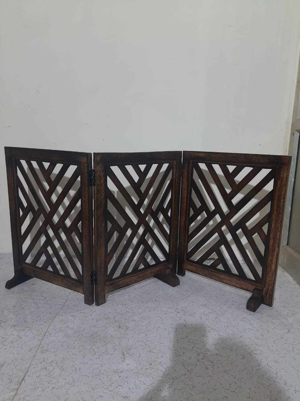 Living Room Wooden Partition Screen