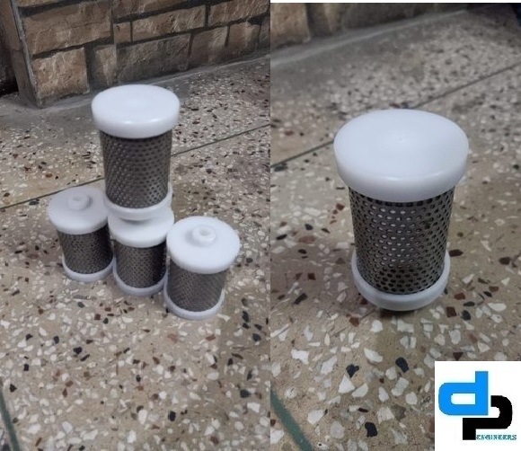 Fiber Glass Media Pvc Cap Moisture Separator Filter