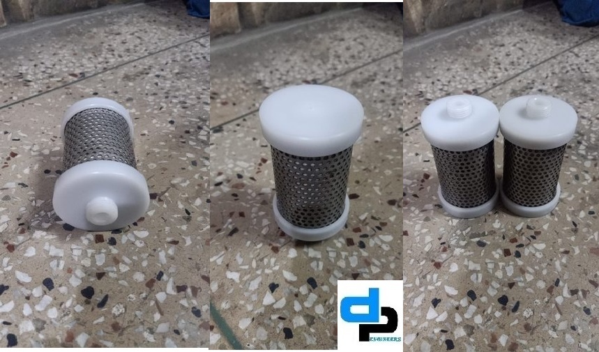 Fiber Glass Media Pvc Cap Moisture Separator Filter