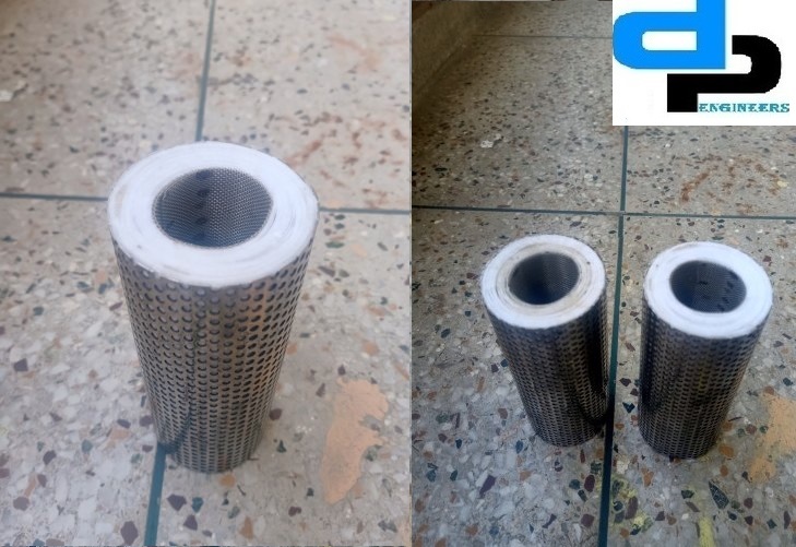 Fiber Glass Media Perforated Sheet Moisture Separator Filter