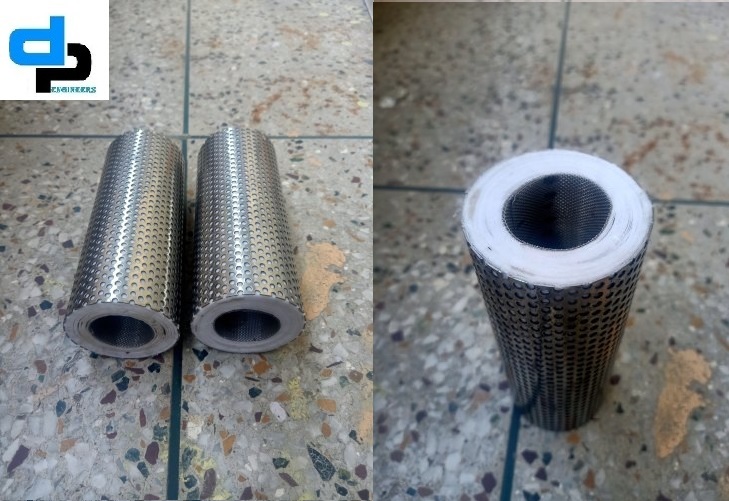 Fiber Glass Media Perforated Sheet Moisture Separator Filter