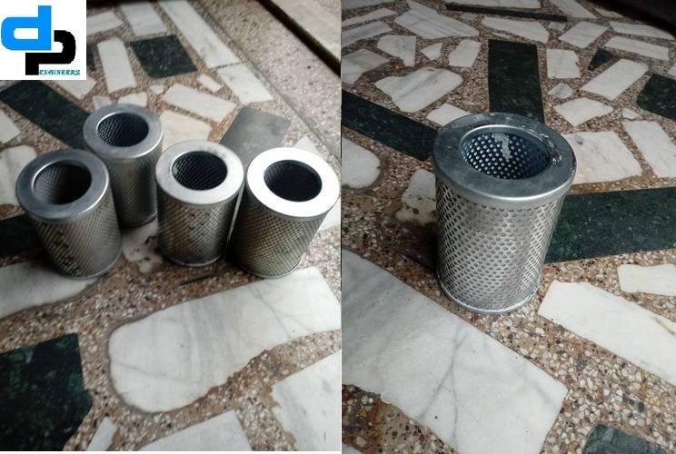 Fiber Glass Media Metal Cap Moisture Separator Filter
