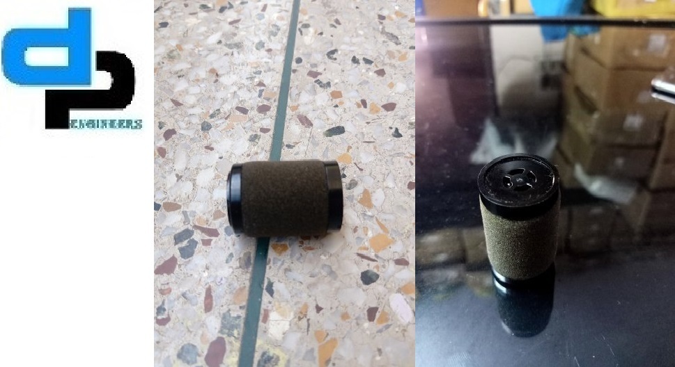 Compressor Moisture Separator Filter - Glass Fiber Paper, All Sizes Available, White Round Design | Pre-filter, Micro Fiber Media, New Condition
