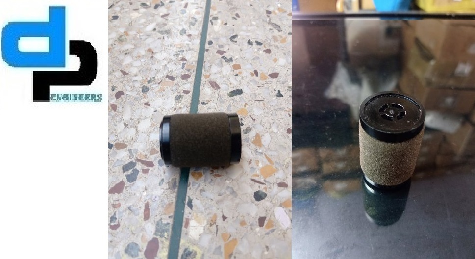 Compressor Moisture Separator Filter - Glass Fiber Paper, All Sizes Available, White Round Design | Pre-filter, Micro Fiber Media, New Condition
