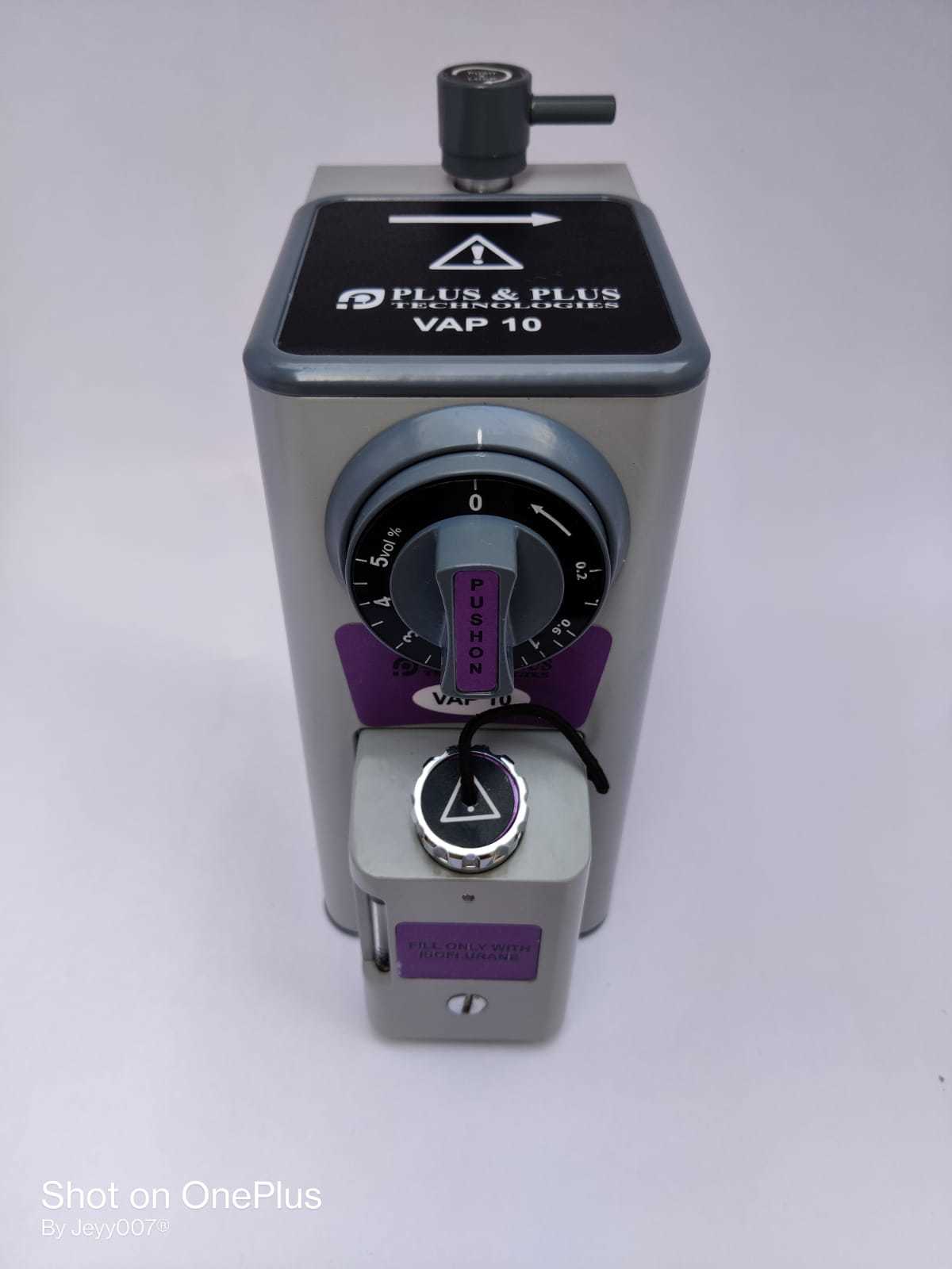 Isoflurane Vaporizer Color Code: Violet