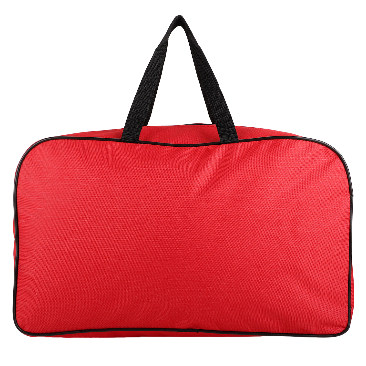 Travelling Luggage Bag - Pvc Synthetic Material Customized Size And Red Color | Niwar Handle Zip Lock System