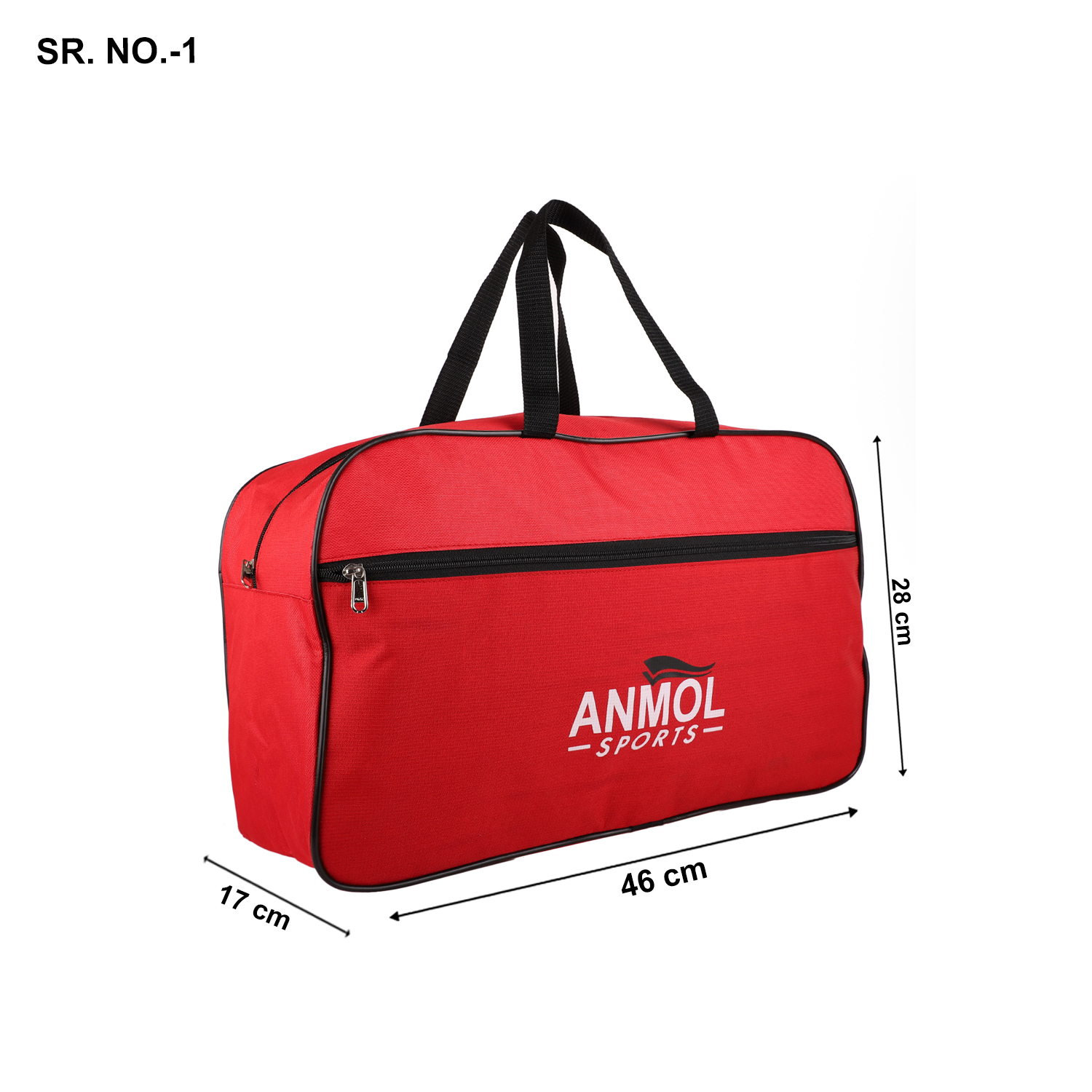 Travelling Luggage Bag - Pvc Synthetic Material Customized Size And Red Color | Niwar Handle Zip Lock System