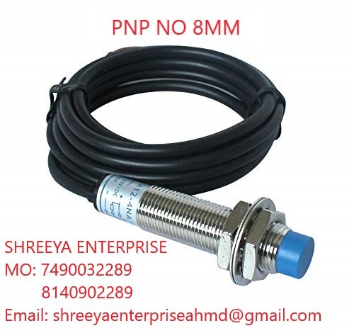 Proximity Sensor - 8mm Diameter, 24v Input/output | Inductive Detection For Automation, 100g Weight, Industrial Applications