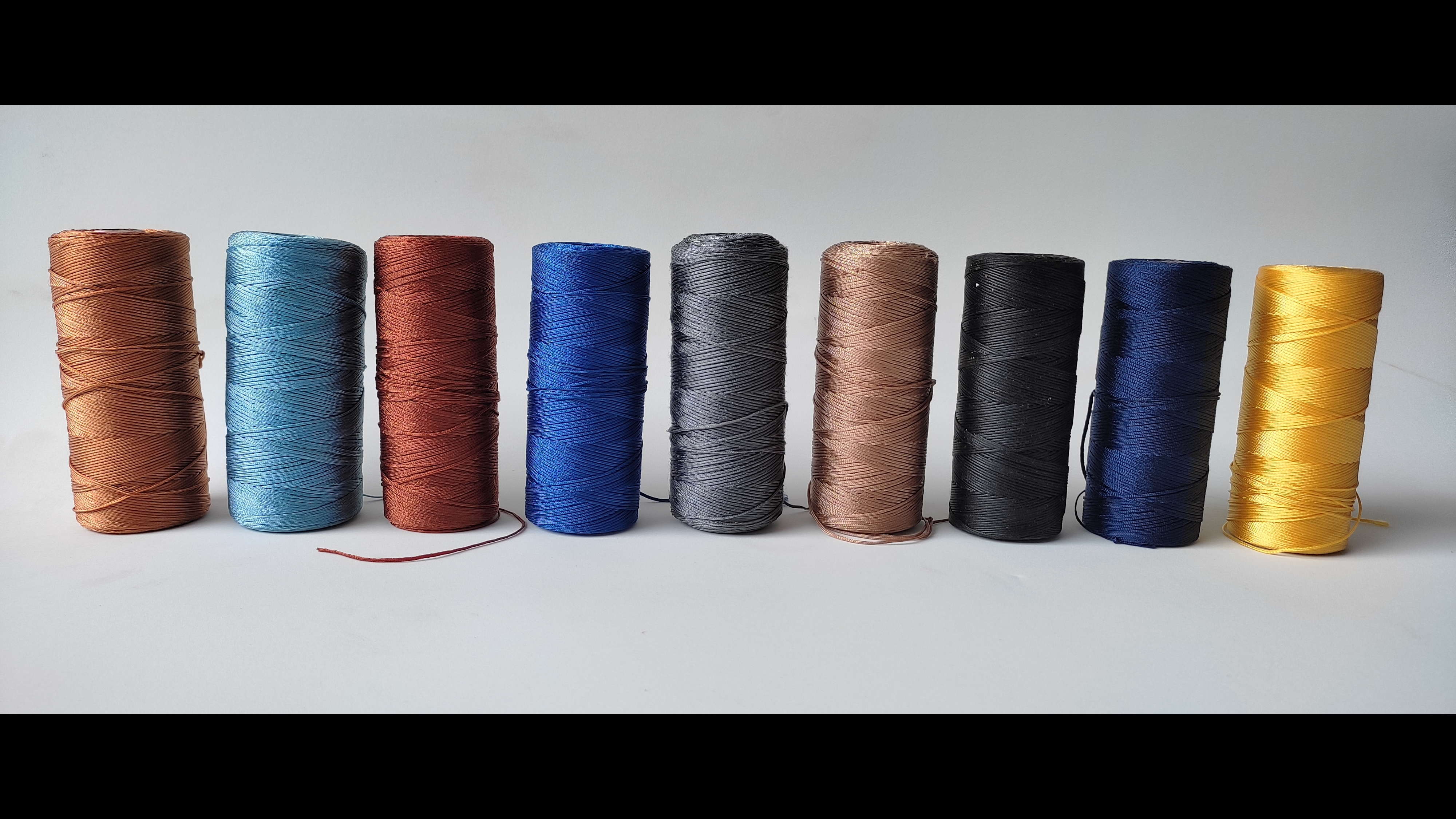 Sampada Synthetics Braided Threads - High Tenacity Polyester & Nylon, Sizes Tt-12 To Tt-32, Customized & Washable, Azo Free
